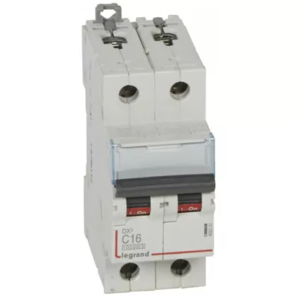 LEGRAND 409202 DX3 circuit breaker 2P C16 10000A / 16 kA