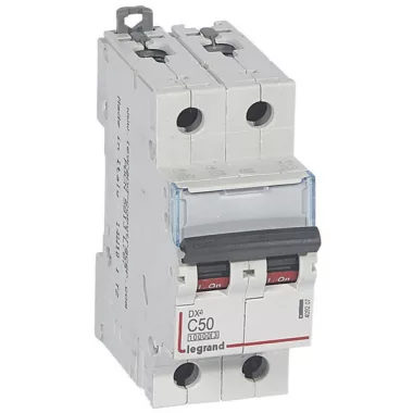 LEGRAND 409207 DX3 kismegszakító 2P C50 10000A / 16 kA