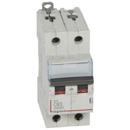 LEGRAND 409208 DX3 circuit breaker 2P C63 10000A / 16 kA