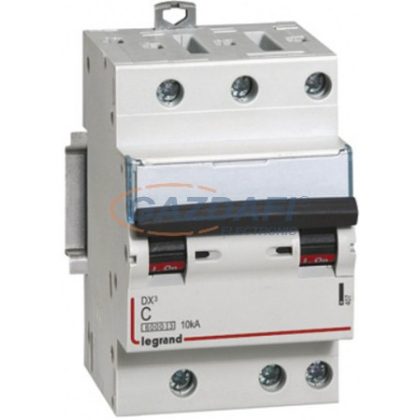LEGRAND 409254 DX3 kismegszakító 3P C16 10000A / 16 kA