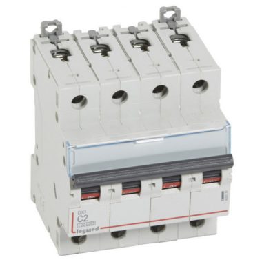 LEGRAND 409330 DX3 kismegszakító 4P C2 10000A / 16 kA
