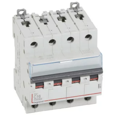 LEGRAND 409336 DX3 circuit breaker 4P C16 10000A / 16 kA
