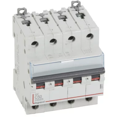LEGRAND 409341 DX3 kismegszakító 4P C50 10000A / 16 kA