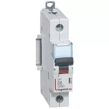 LEGRAND 409428 DX3 circuit breaker 1P D6 10000A / 16 kA