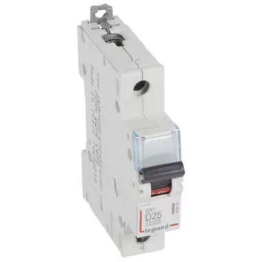 LEGRAND 409434 DX3 kismegszakító 1P D25 10000A / 16 kA