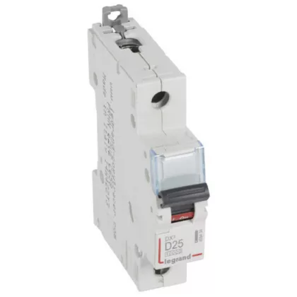 LEGRAND 409434 DX3 kismegszakító 1P D25 10000A / 16 kA