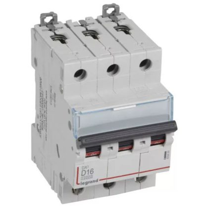 LEGRAND 409499 DX3 kismegszakító 3P D16 10000A / 16 kA