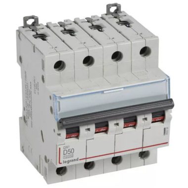 LEGRAND 409538 DX3 kismegszakító 4P D50 10000A / 16 kA