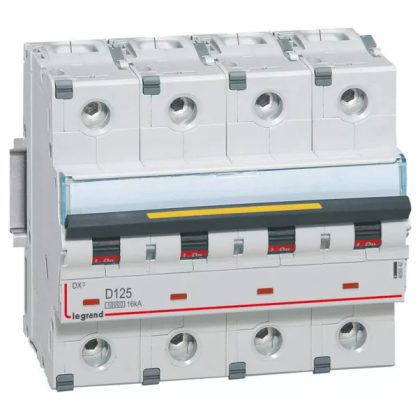 LEGRAND 409542 DX3 kismegszakító 4P D125 10000A/16kA