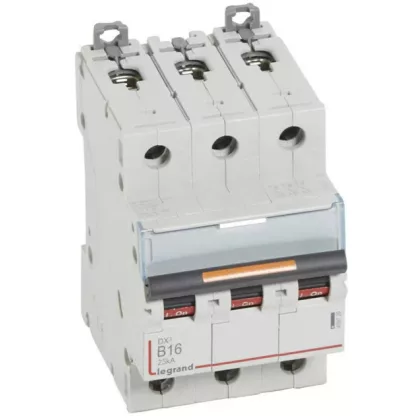LEGRAND 409729 DX3 circuit breaker 25kA 3P 400V~ B16