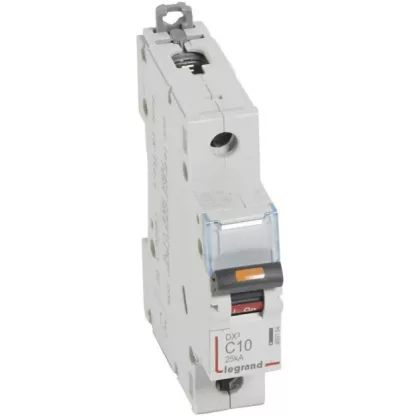 LEGRAND 409754 DX3 kismegszakító 25kA 1P 230/400V~ C10