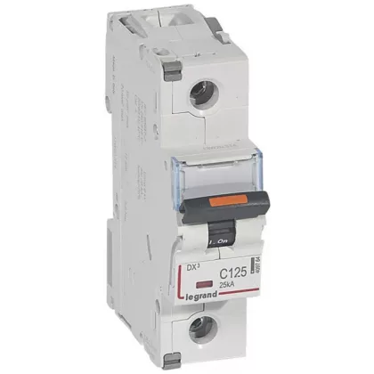LEGRAND 409764 DX3 circuit breaker 25kA 1P 230/400V~ C125