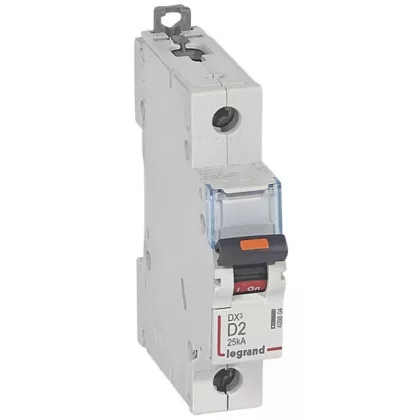 LEGRAND 409804 DX3 kismegszakító 25kA 1P 230/400V~ D2