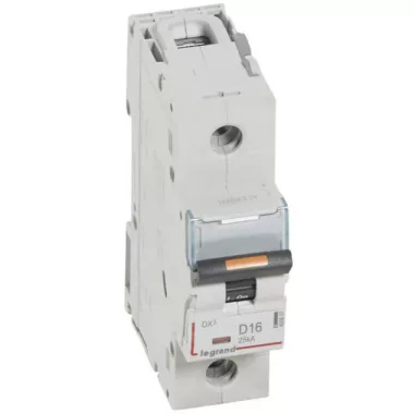 LEGRAND 409807 DX3 kismegszakító 25kA 1P 230/400V~ D16 LEGRAND 409807 DX3 kismegszakító 25kA 1P 230/400V~ D16