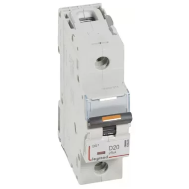 LEGRAND 409808 DX3 kismegszakító 25kA 1P 230/400V~ D20