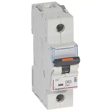 LEGRAND 409813 DX3 kismegszakító 25kA 1P 230/400V~ D63