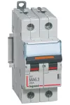 LEGRAND 409869 DX3 kismegszakító 25kA 2P 230/400V~ MA6,3