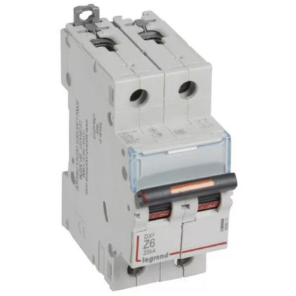 LEGRAND 409911 DX3 kismegszakító 25kA 2P Z6