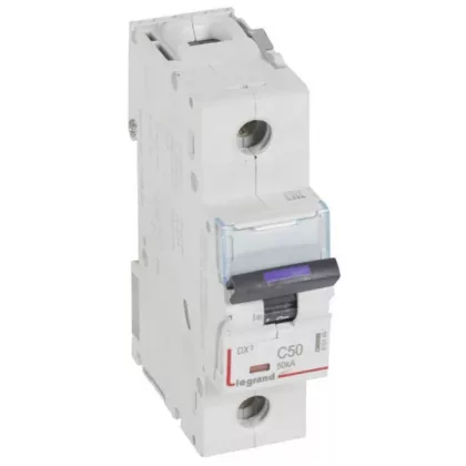 LEGRAND 410140 DX3 kismegszakító 50kA 1P 230/400V~ C50