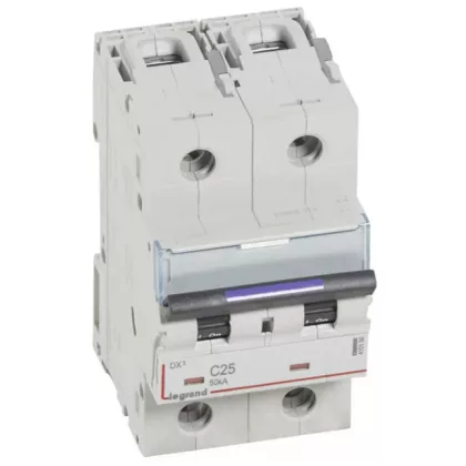 LEGRAND 410150 DX3 kismegszakító 50kA 2P 230/400V~ C25
