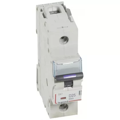 LEGRAND 410189 DX3 kismegszakító 50kA 1P 230/400V~ D25