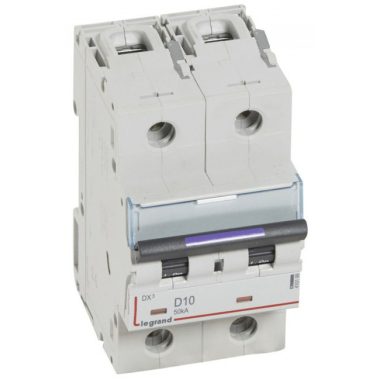 LEGRAND 410199 DX3 circuit breaker 50kA 2P 230/400V~ D10 LEGRAND 410199 DX3 circuit breaker 50kA 2P 230/400V~ D10