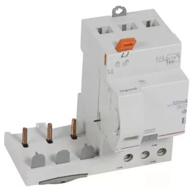 LEGRAND 410477 DX3 releu de protecție curent 3P 400V ~ AC-S 63A 300mA LEGRAND 410477 DX3 releu de protecție curent 3P 400V ~ AC-S 63A 300mA