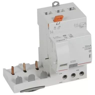 Releu de protecție curent LEGRAND 410486 DX3 3P 400V ~ Hpi 63A 30mA