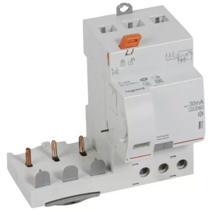   LEGRAND 410486 DX3 current protection relay 3P 400V~ Hpi 63A 30mA