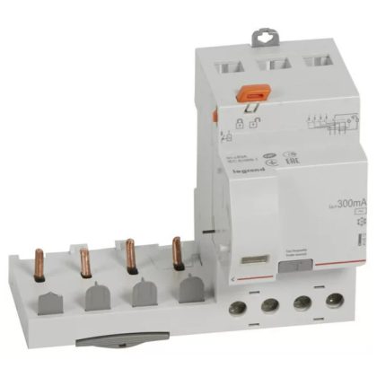 LEGRAND 410512 DX3 protective relay 4P 400V~ AC 63A 300mA
