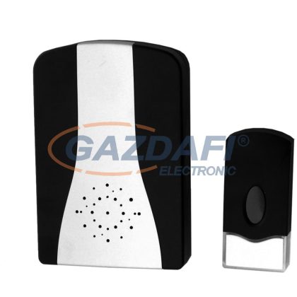   COMMEL 411-101 vezeték nélküli csengő, 90db, 100m hatótáv, IP44