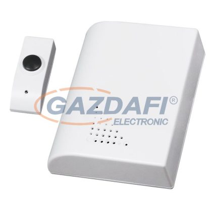 COMMEL 411-103 vezeték nélküli csengő, 80 dB, 100m, IP44