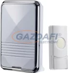 COMMEL 411-107 vezeték nélküli csengő, 70dB, 80m, IP44
