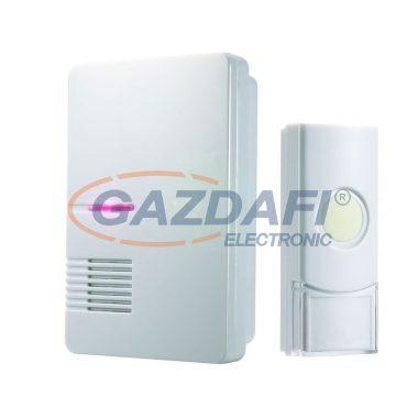 COMMEL 411-109 vezeték nélküli csengő, 70dB, 80m hatótáv