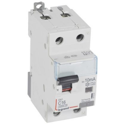   LEGRAND 411043 DX3 1P+N kombinált áram-védőkapcsoló C16 6000A / 10kA 10mA A típus