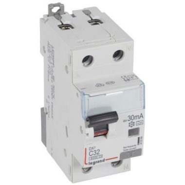 LEGRAND 411064 DX3 1P+N kombinált áram-védőkapcsoló C32 6000A / 10kA 30mA A típus