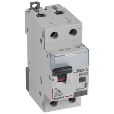 LEGRAND 411084 DX3 1P+N kombinált áram-védőkapcsoló C20 6000A / 10kA 300mA A típus
