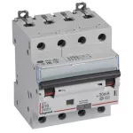   LEGRAND 411224 DX3 4P kombinált áram-védőkapcsoló B16 6000A / 10kA 30mA A típus