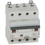   LEGRAND 411236 DX3 4P kombinált áram-védőkapcsoló C25 6000A / 10kA 30mA A típus