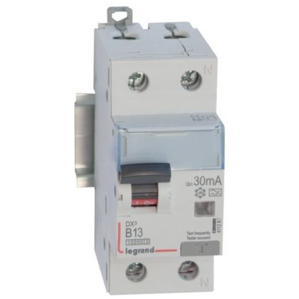   LEGRAND 411287 DX3 1P+N kombinált áram-védőkapcsoló B13 10000A / 10kA 30MA A típus