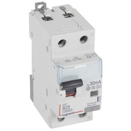   LEGRAND 411306 DX3 1P+N kombinált áram-védőkapcsoló B25 10000A / 10kA 30MA Hpi