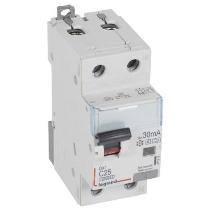   LEGRAND 411314 DX3 1P+N kombinált áram-védőkapcsoló C25 10000A / 10kA 30MA Hpi