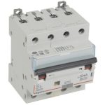   LEGRAND 411357 DX3 4P kombinált áram-védőkapcsoló C13 6000A / 10kA 30mA