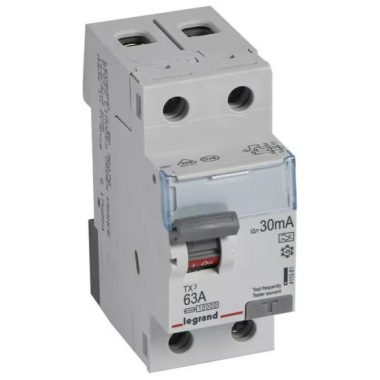 LEGRAND 411561 TX3 circuit breaker 2P 63A 30MA A