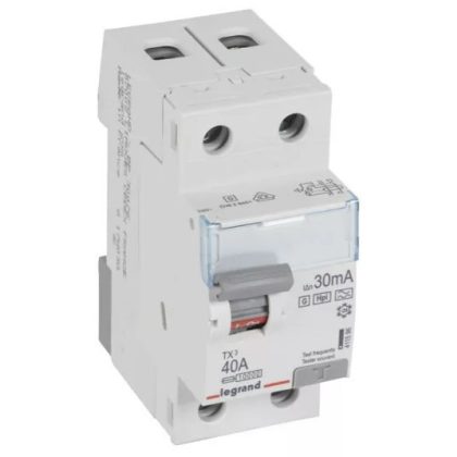 LEGRAND 411596 TX3 întreruptor 2P 40A 30MA A-HPI