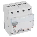 LEGRAND 411786 TX3 áram-védőkapcsoló 4P D 63A 300MA A