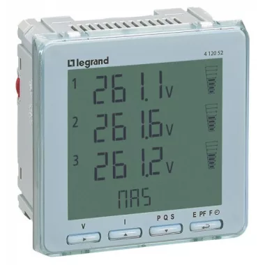 LEGRAND 412052 EMDX3 universal measuring instrument 96x96x60 mm