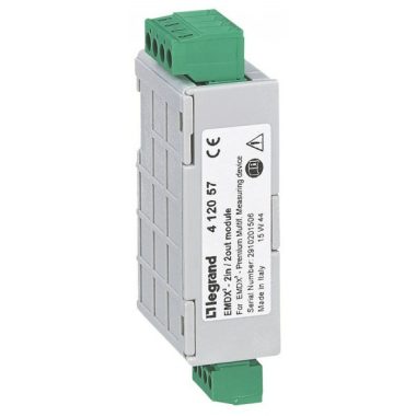 LEGRAND 412057 EMDX3 kimeneti modul S96A-hoz, 2 bemenet - 2 kimenet