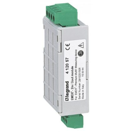   LEGRAND 412057 EMDX3 kimeneti modul S96A-hoz, 2 bemenet - 2 kimenet