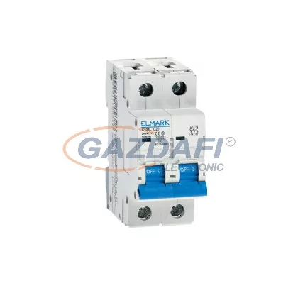 ELMARK kismegszakító, C102L/40A, 2P, 10kA, C
